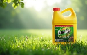 Illustration réaliste sur Dosage Roundup pour 5 litres d'eau : guide pratique et sécurité