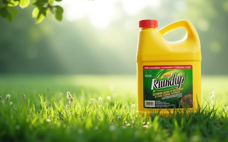 Illustration réaliste sur Dosage Roundup pour 5 litres d'eau : guide pratique et sécurité