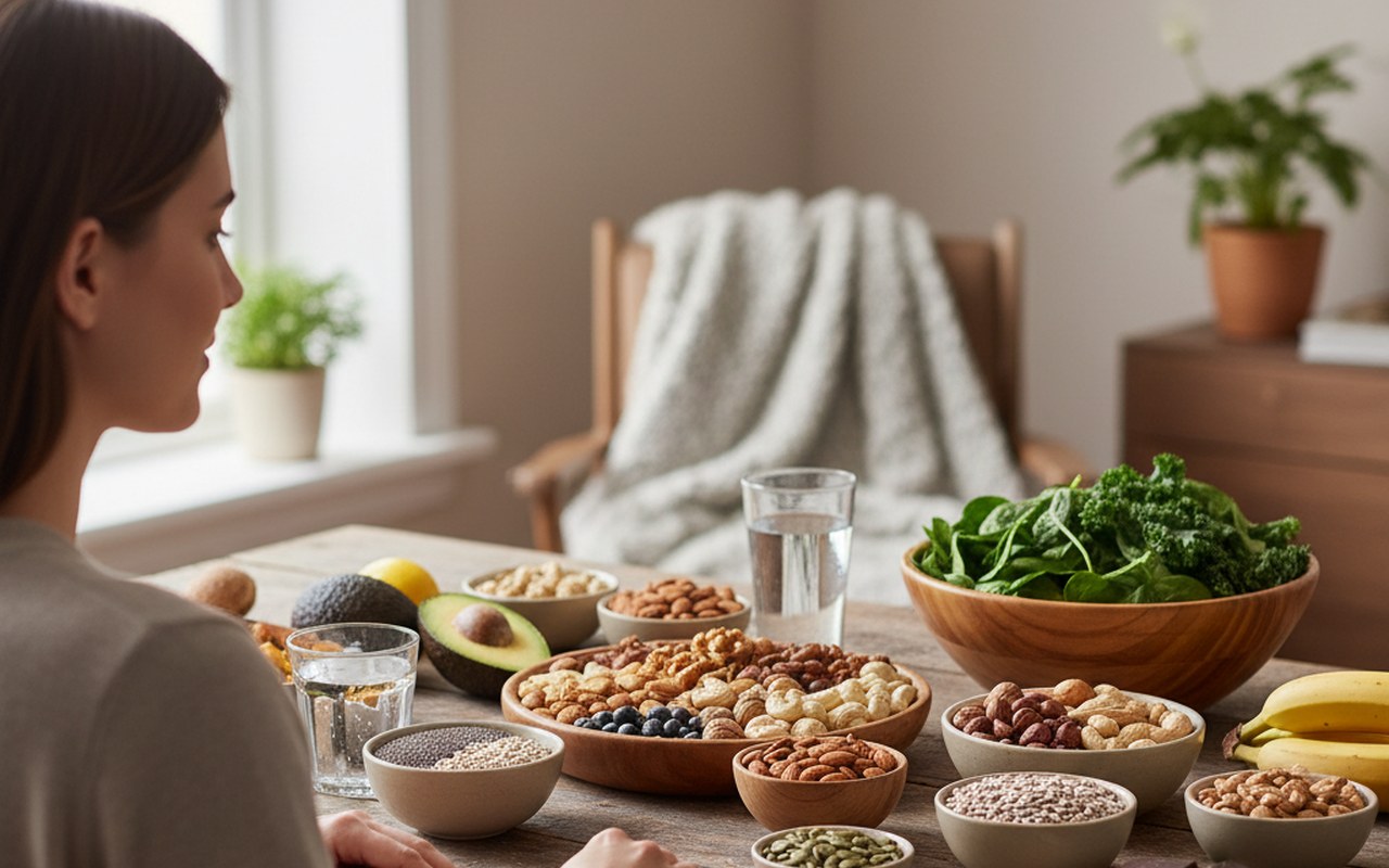 Aliments riches en magnésium pour une alimentation équilibrée.