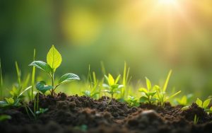 Illustration réaliste sur Pouzzolane inconvénients pour la santé de vos plantes : guide complet
